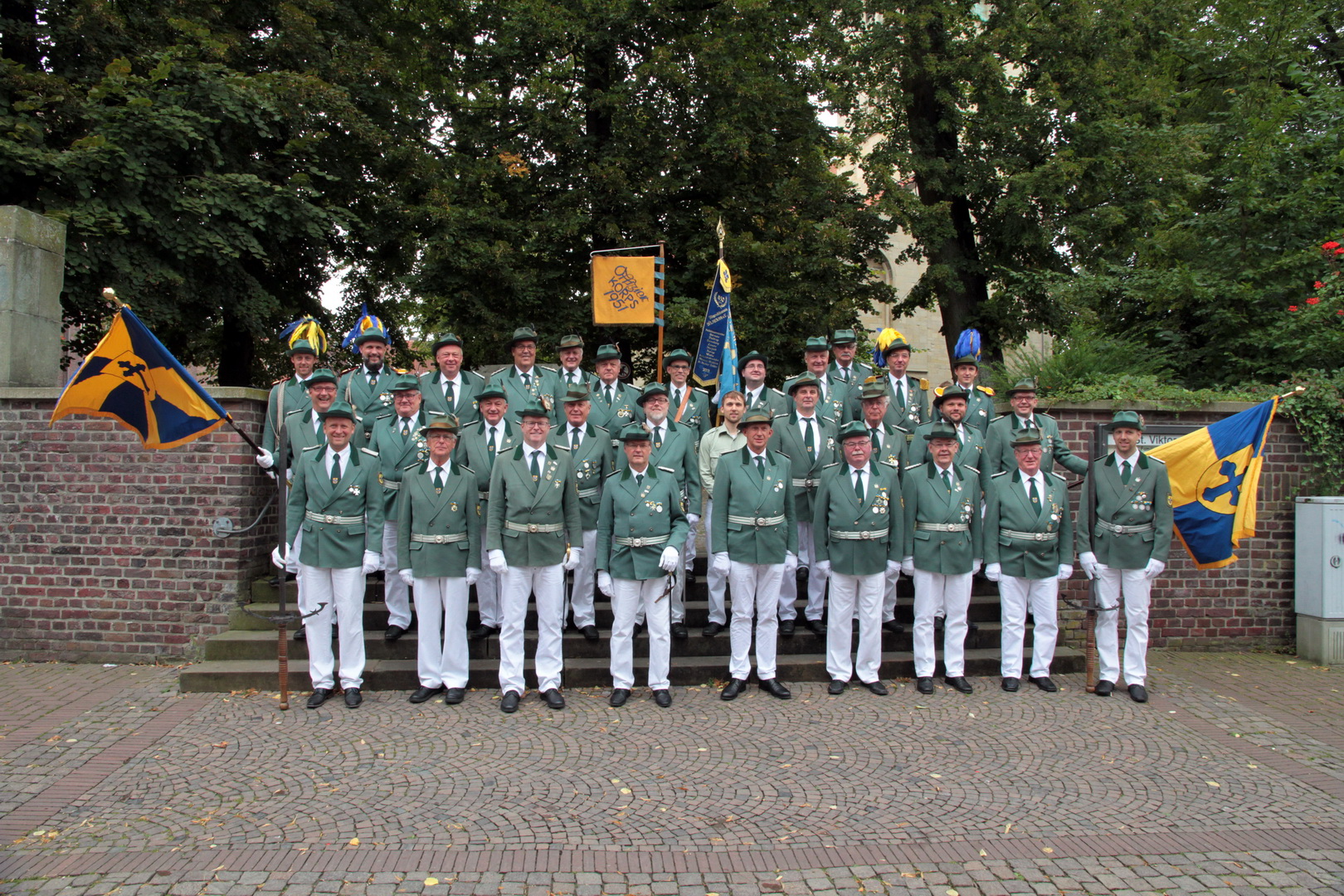 Das Offizierskorps im Schützenjahr 2016